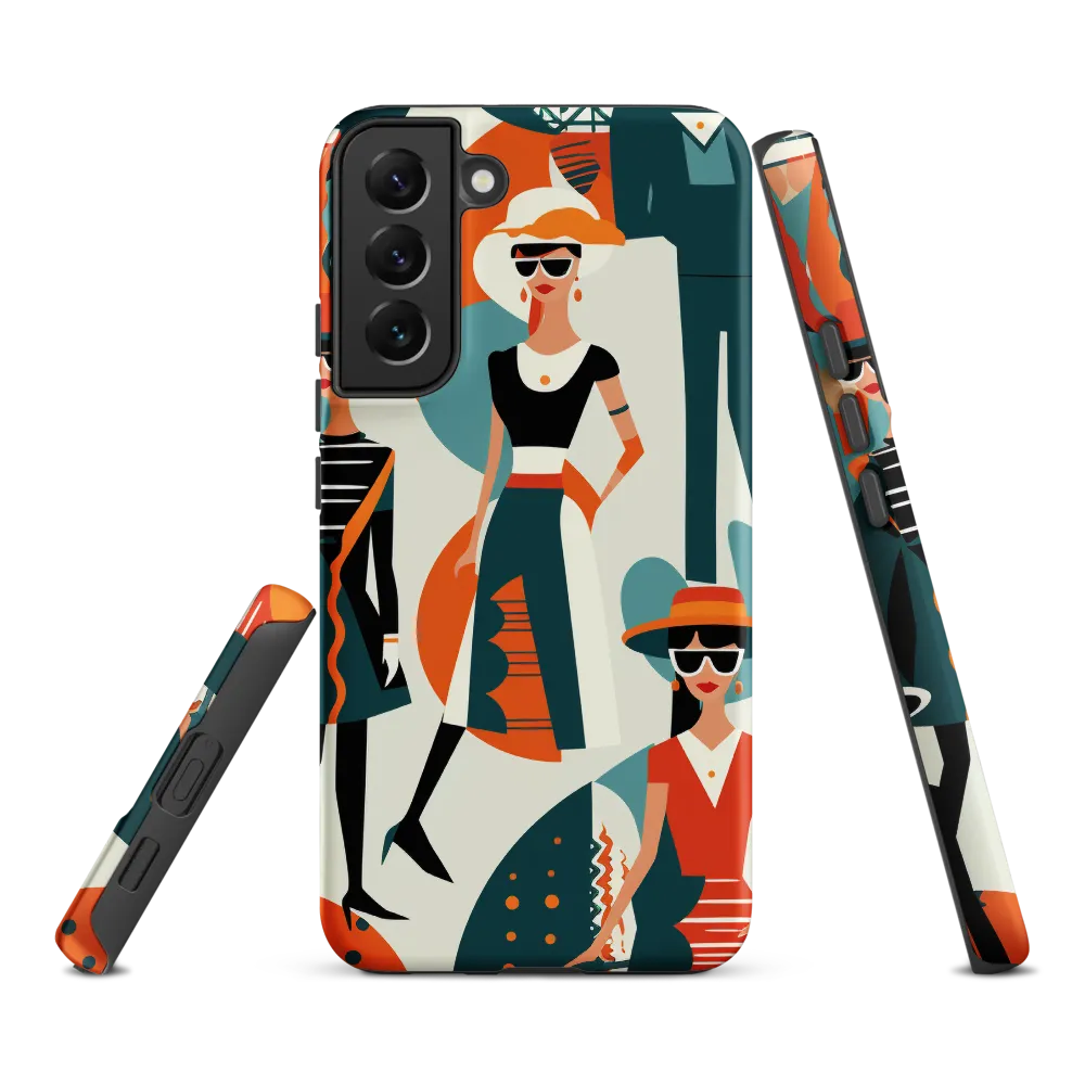 Chic Figures in Pop Art