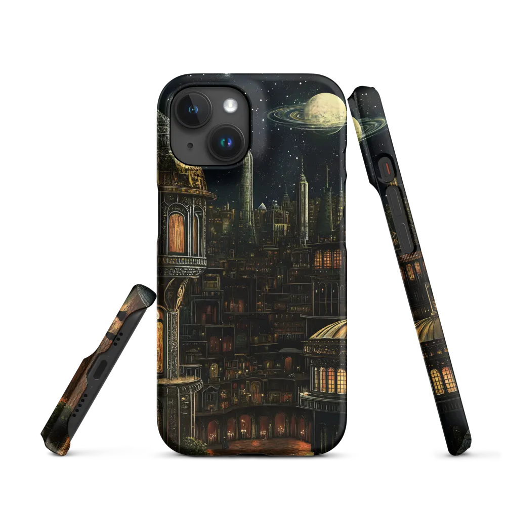 Celestial Enigma: A Surreal Cityscape