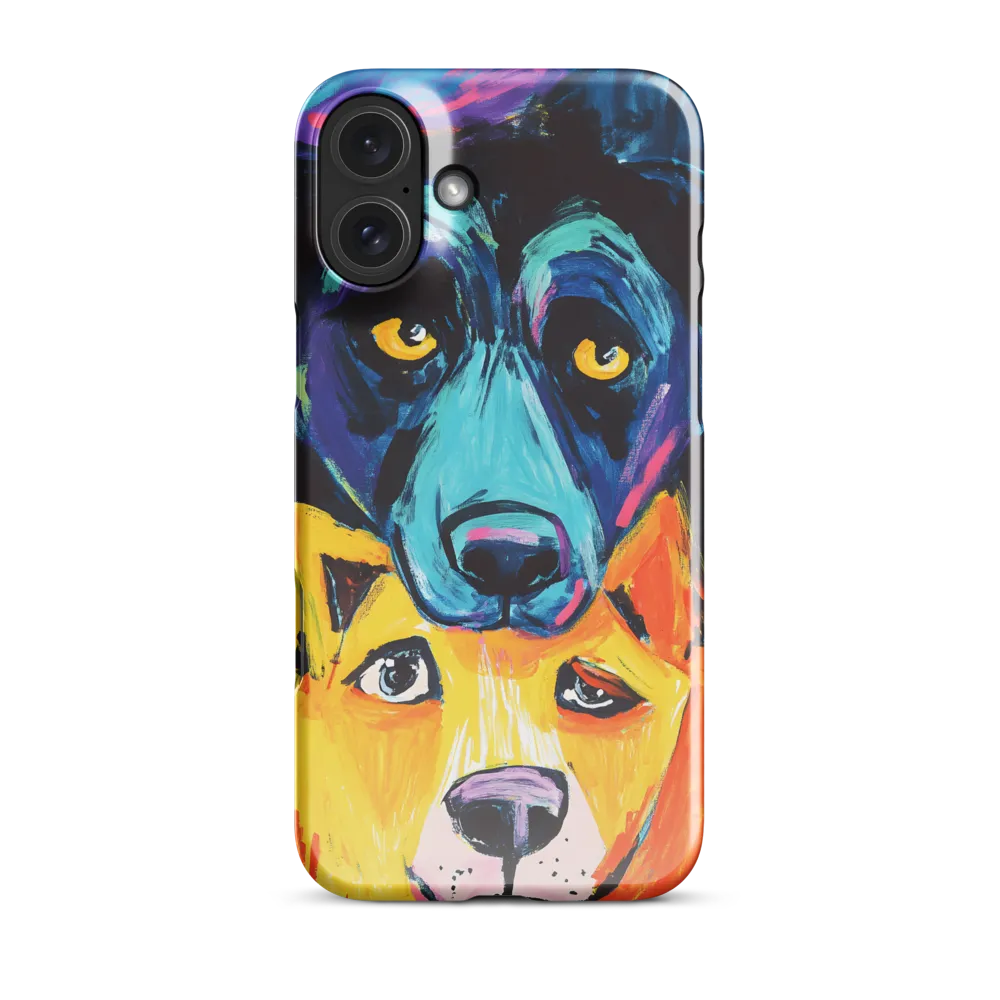 Vibrant Companions: An Expression of Canine Spirit