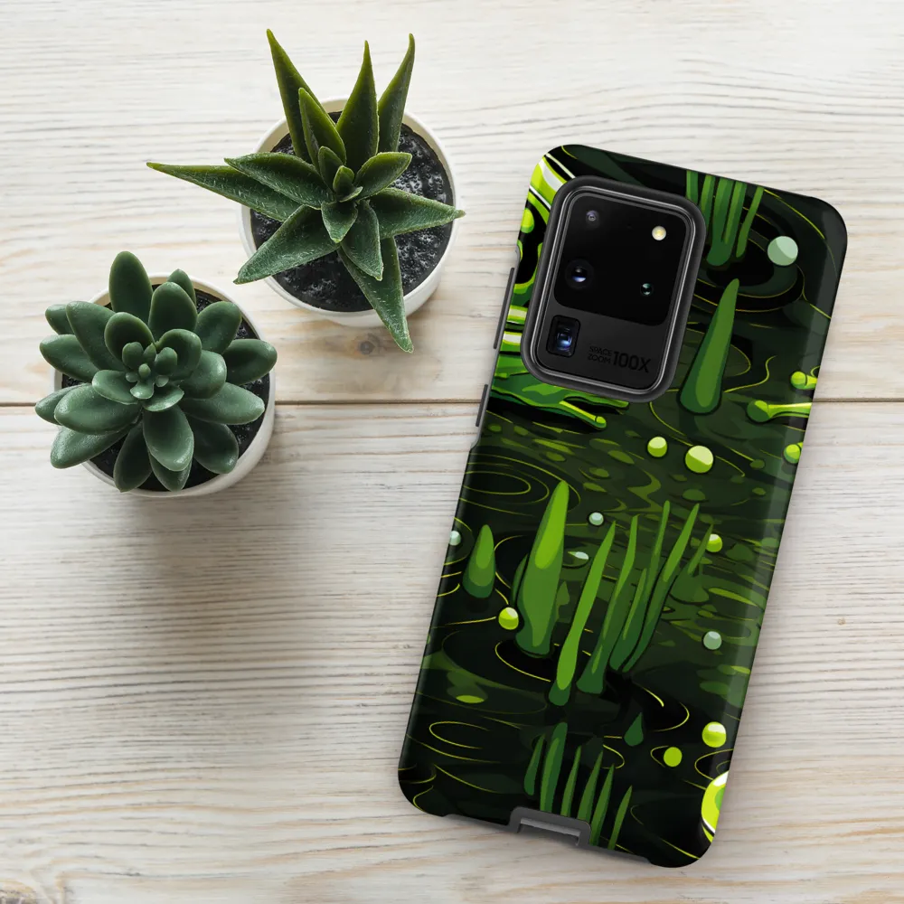 Green Harmony: Life Beneath the Surface