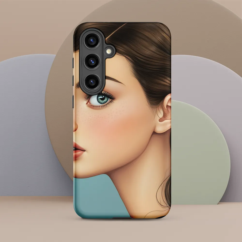 Captivating Gaze: A Modern Portrait