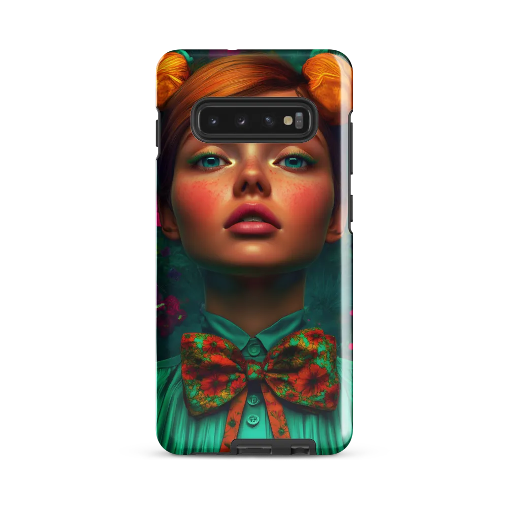 Whimsy in Bloom | Phone Case |  S10 Plus | Tough Case | Glossy