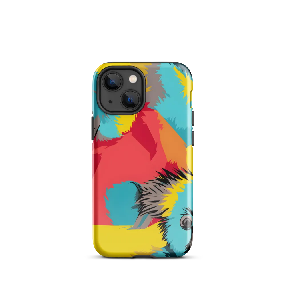 Whimsical Koalas in Vibrant Colors | Phone Case |  13 mini | Tough Case | Glossy