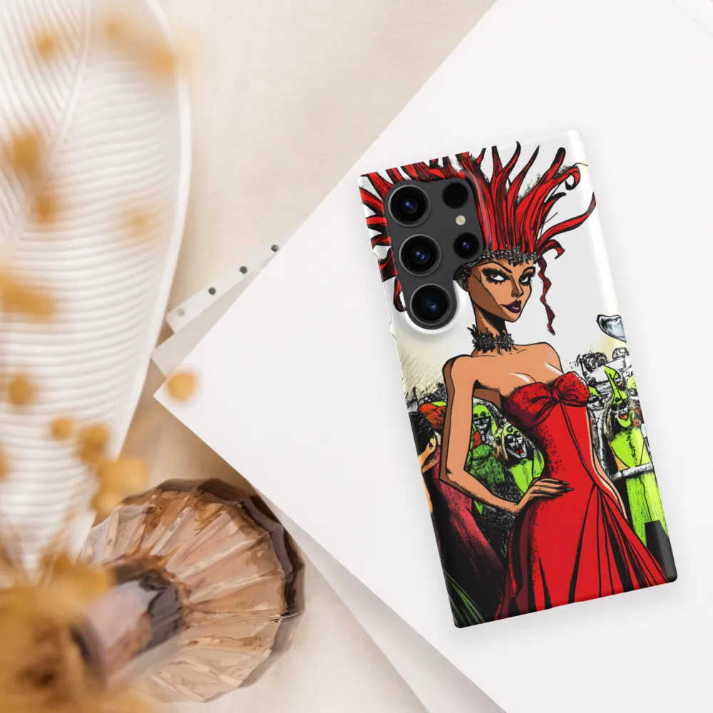 Fiery Elegance: A Fashion Statement