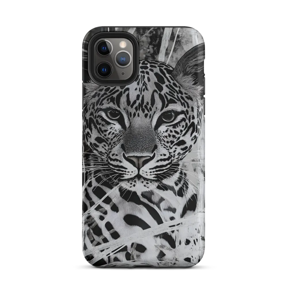 Majestic Gaze: The Leopard's Portrait | Phone Case |  11 Pro Max | Tough Case | Matte