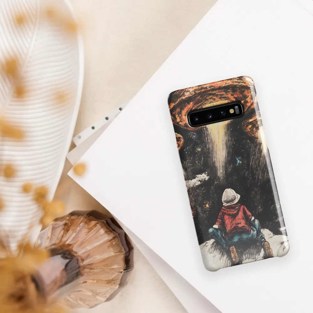 Gazing into the Unknown: A Child's Wonder in Space