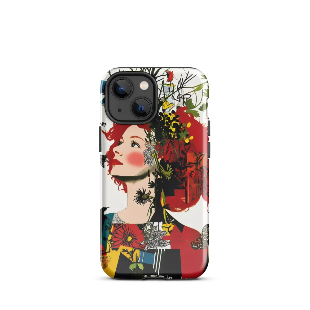 Floral Dreams | Phone Case |  13 mini | Tough Case | Glossy