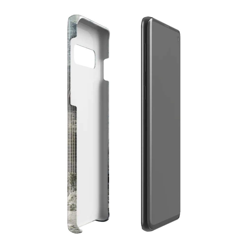 Ethereal Architectures: A Journey into the Future | Phone Case |  S10 Plus | Snap Case | Glossy