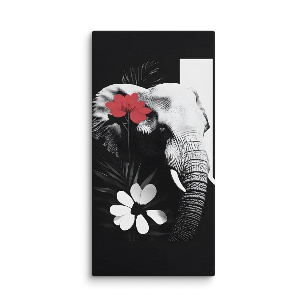 Elephant Harmony | Canvas | 16″×32″