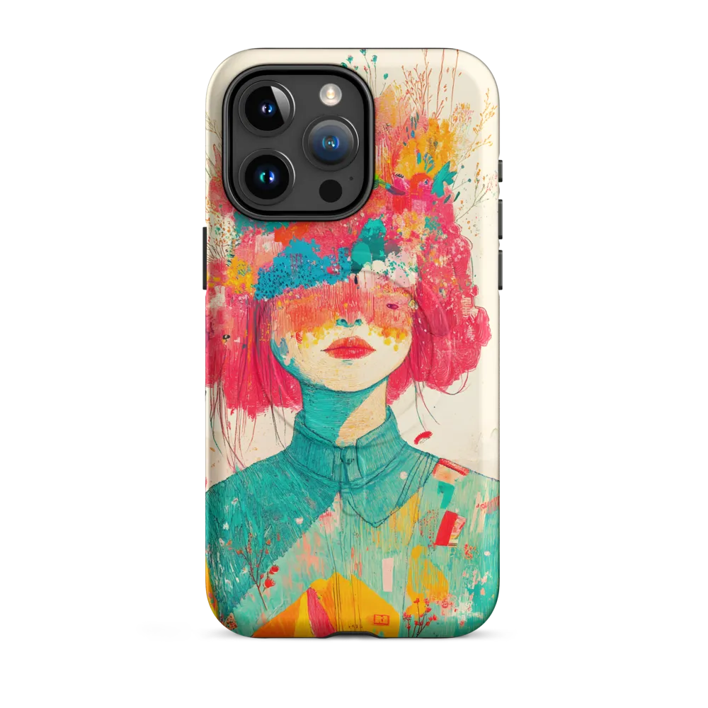Whimsical Floral Portrait