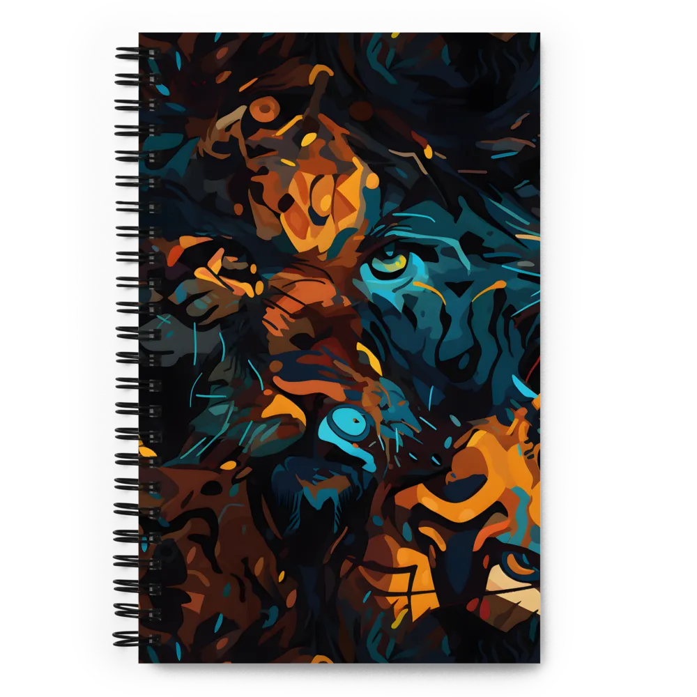 Tropical Enigma: A Wildlife Quartet | Spiral Notebook