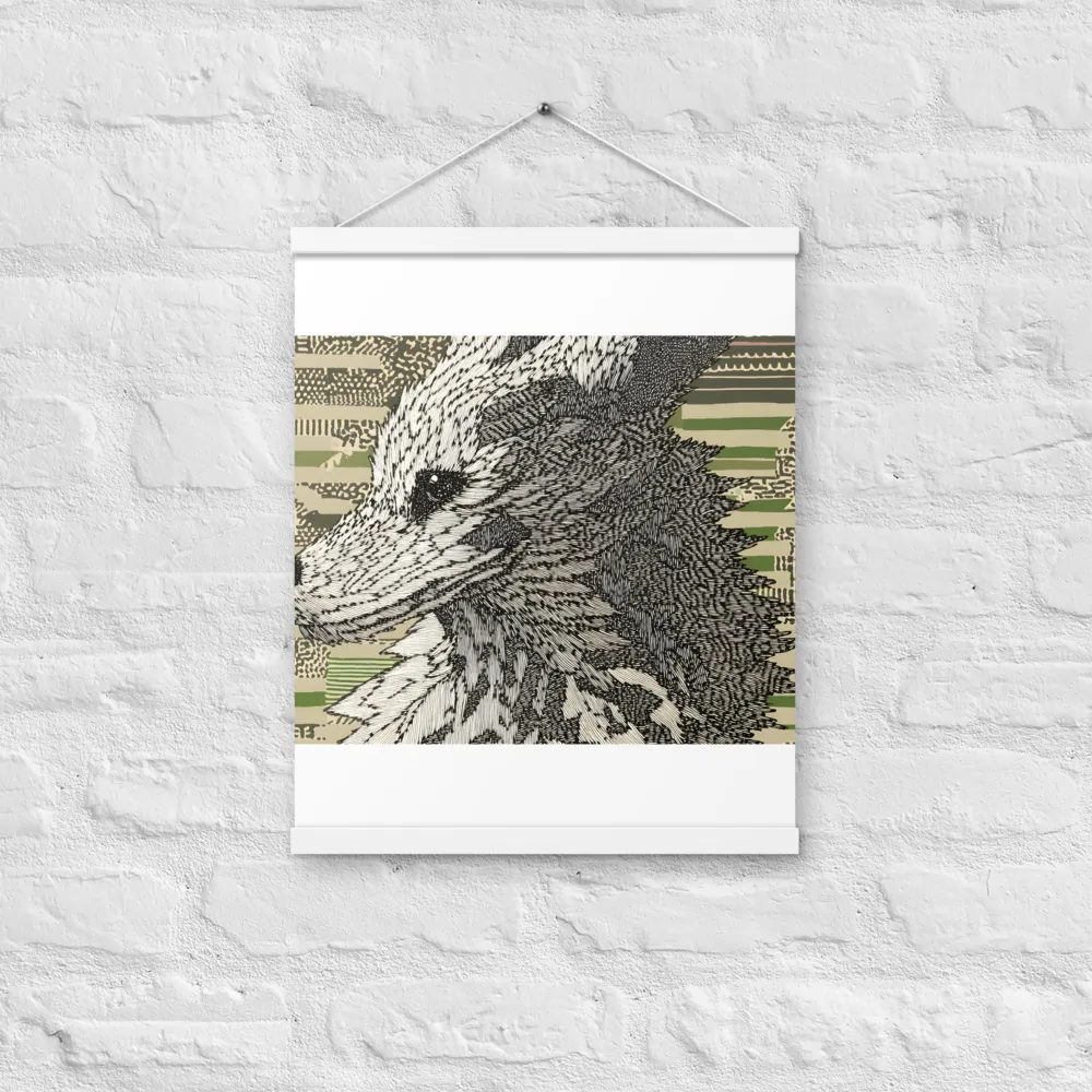 Reflections of the Forest | Poster With White Wood Hanger | 16″×20″