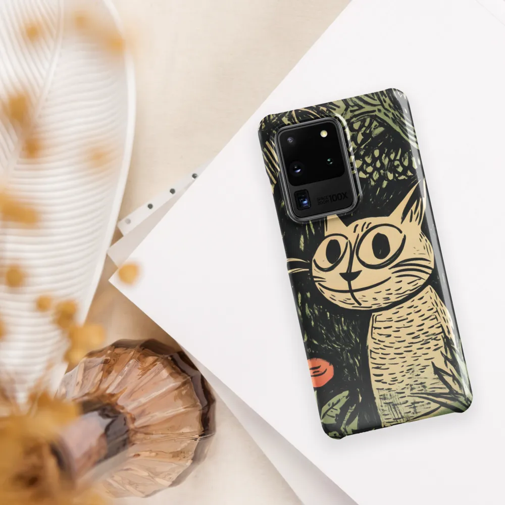 Whimsical Cat in the Forest