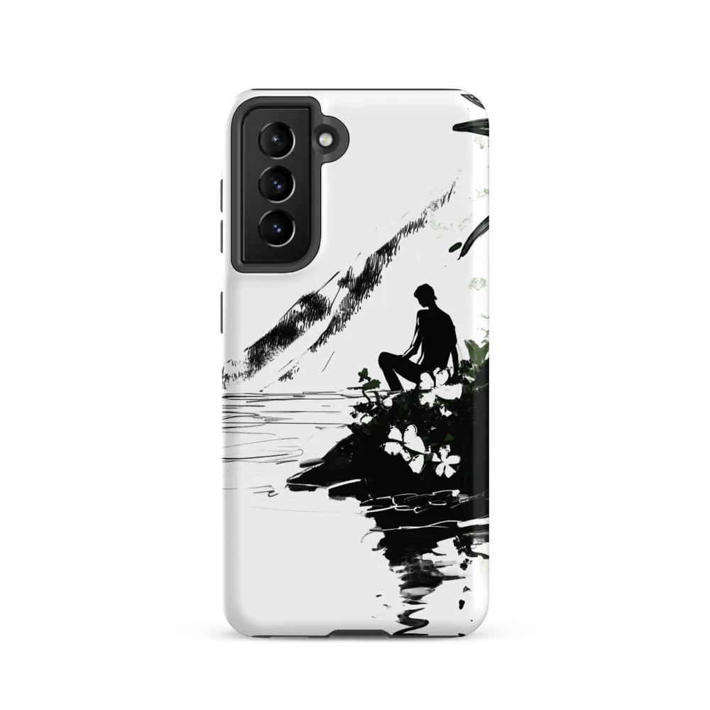 Contemplation by the Water | Phone Case |  S21 | Tough Case | Matte
