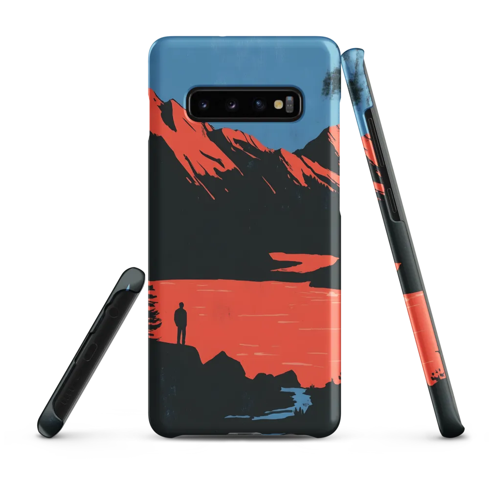 Serenity in Contrast | Phone Case |  S10 Plus | Snap Case | Matte