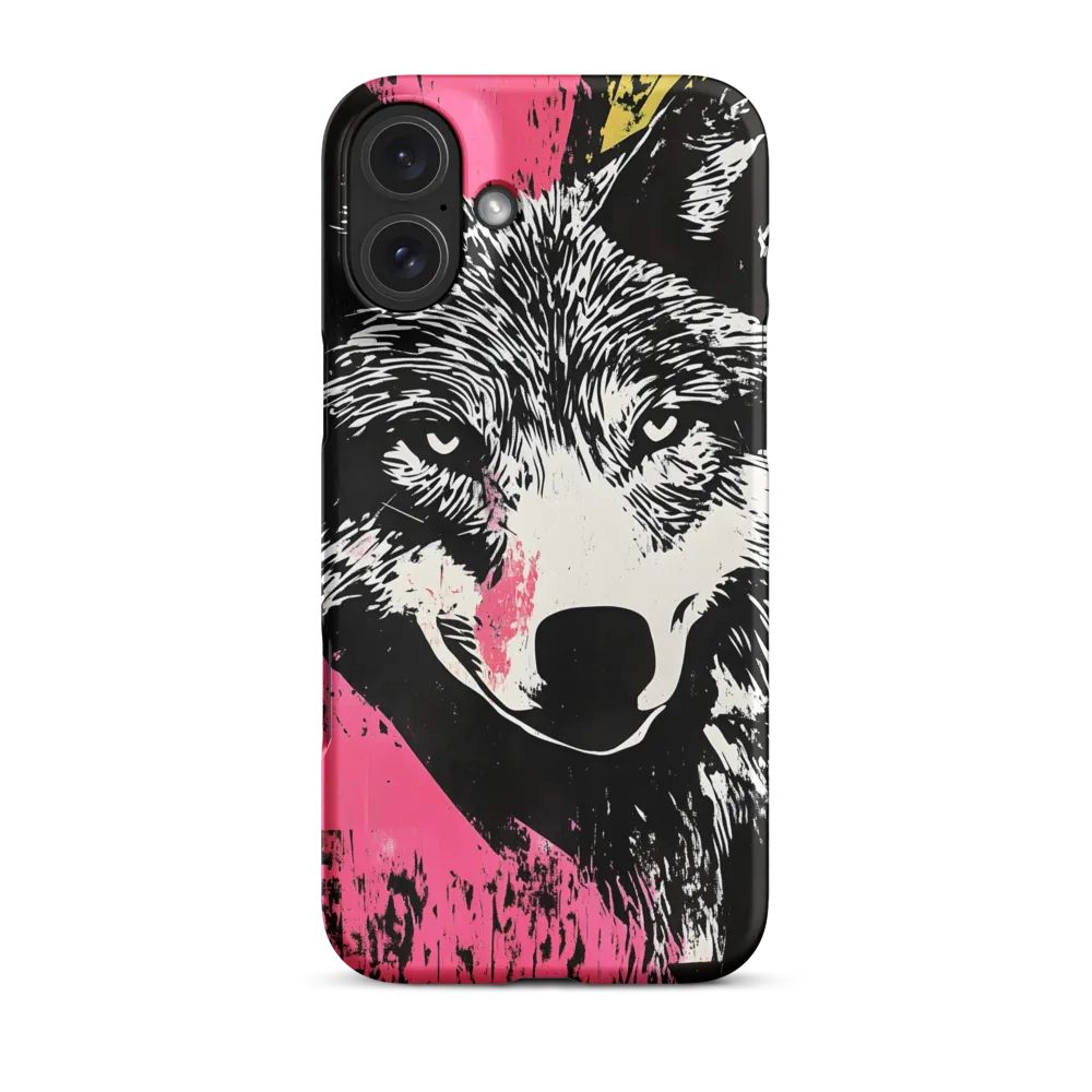 Intense Gaze of the Wolf