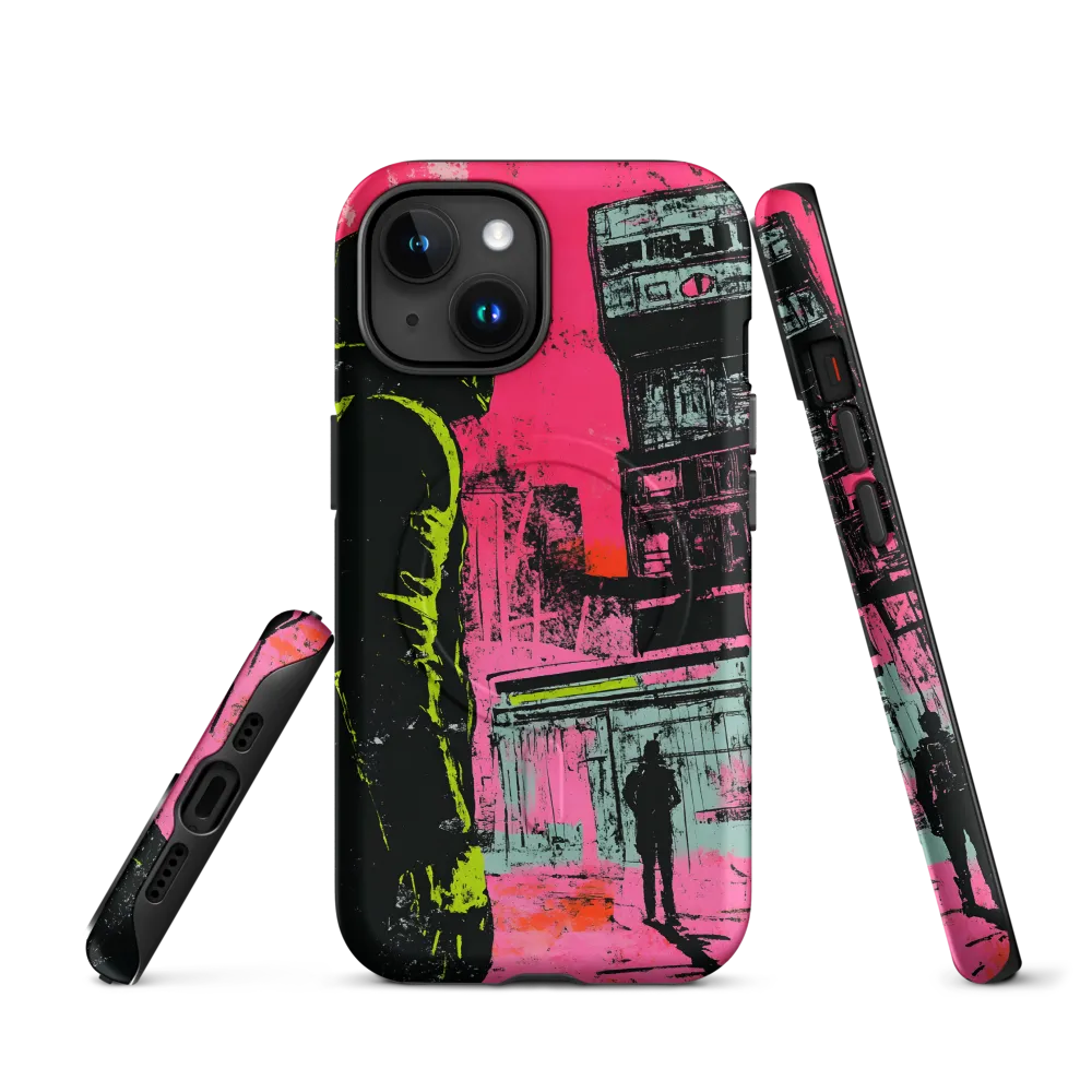 Urban Echoes of Mystery | Phone Case |  15 | MagSafe® Tough Case | Matte