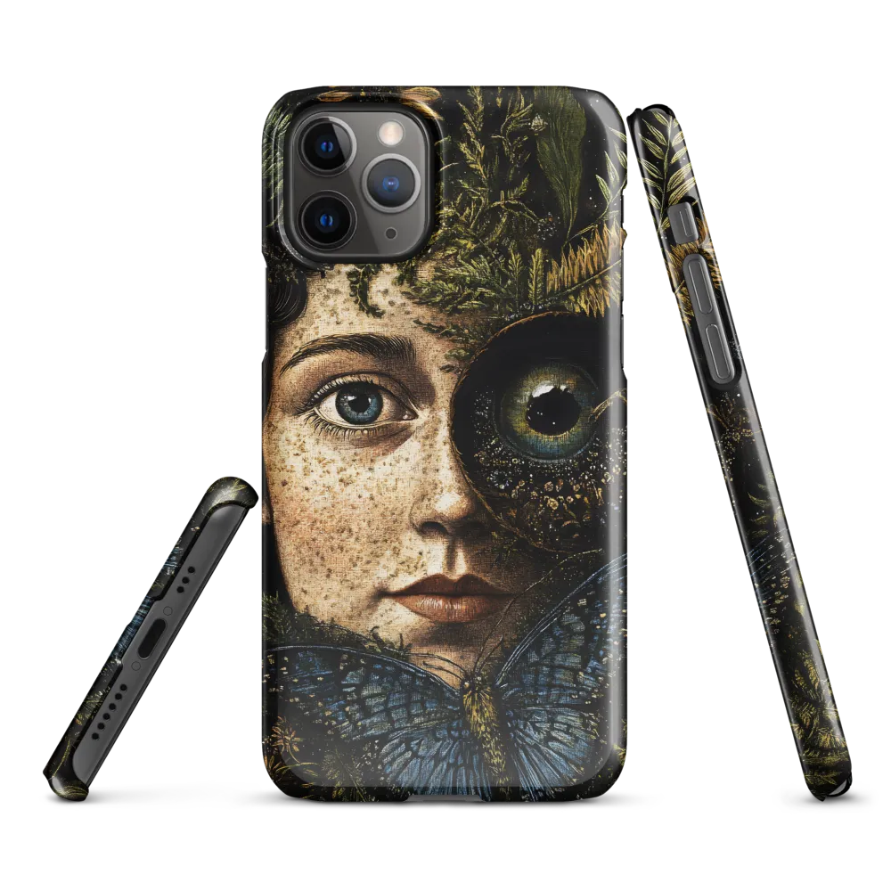 Nature's Embrace: A Surreal Portrait | Phone Case |  11 Pro | Snap Case | Glossy