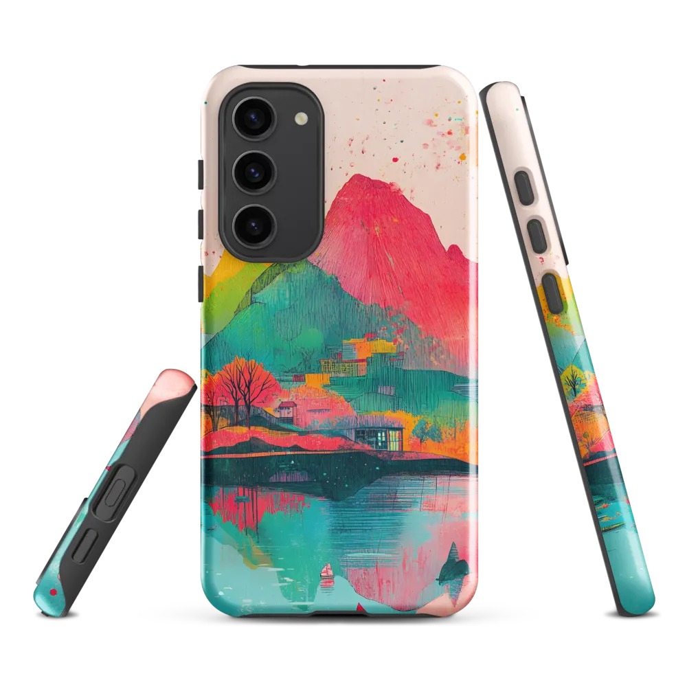 Vibrant Serenity: A Surreal Landscape