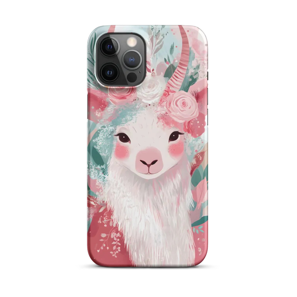 Spring Whimsy: The Floral Goat
