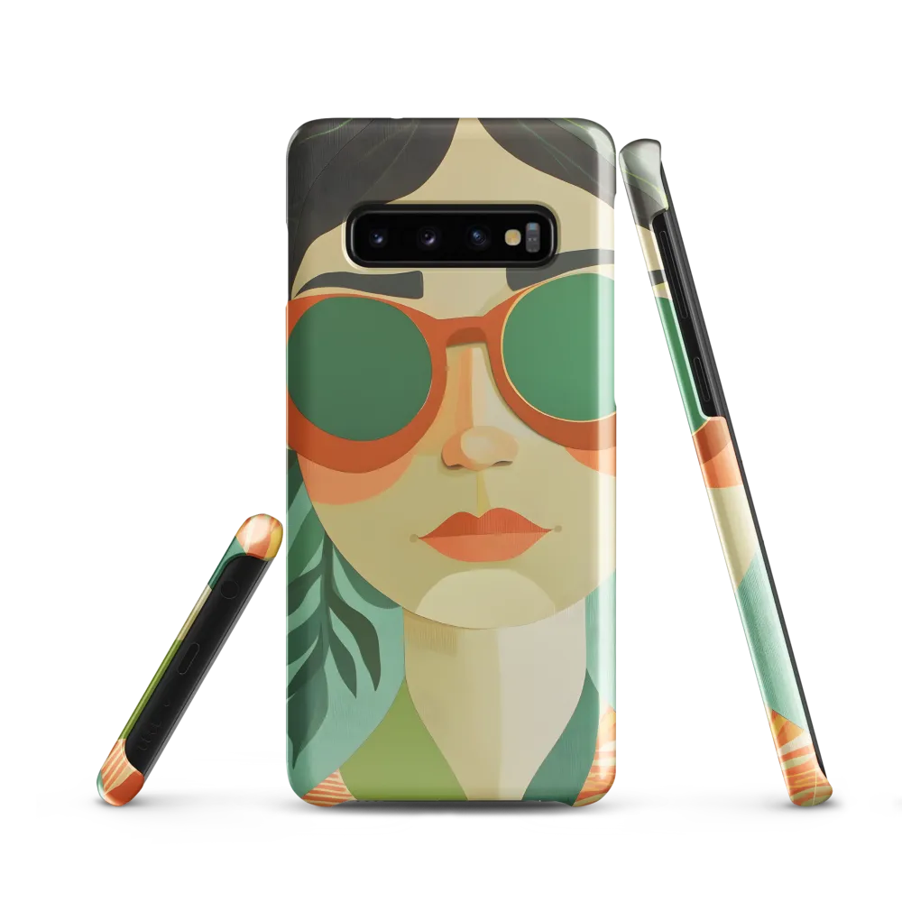 Bold Serenity: A Modern Portrait