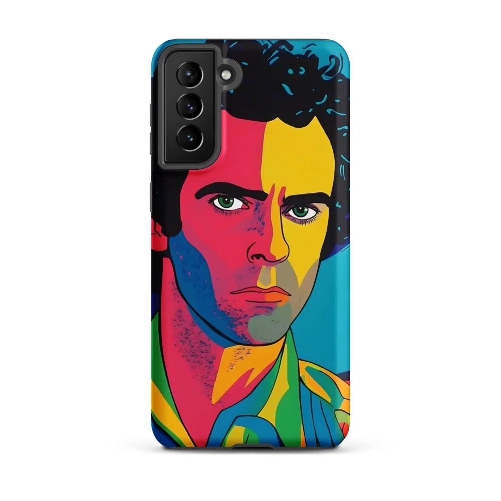 Electric Visage: A Portrait of Vibrance