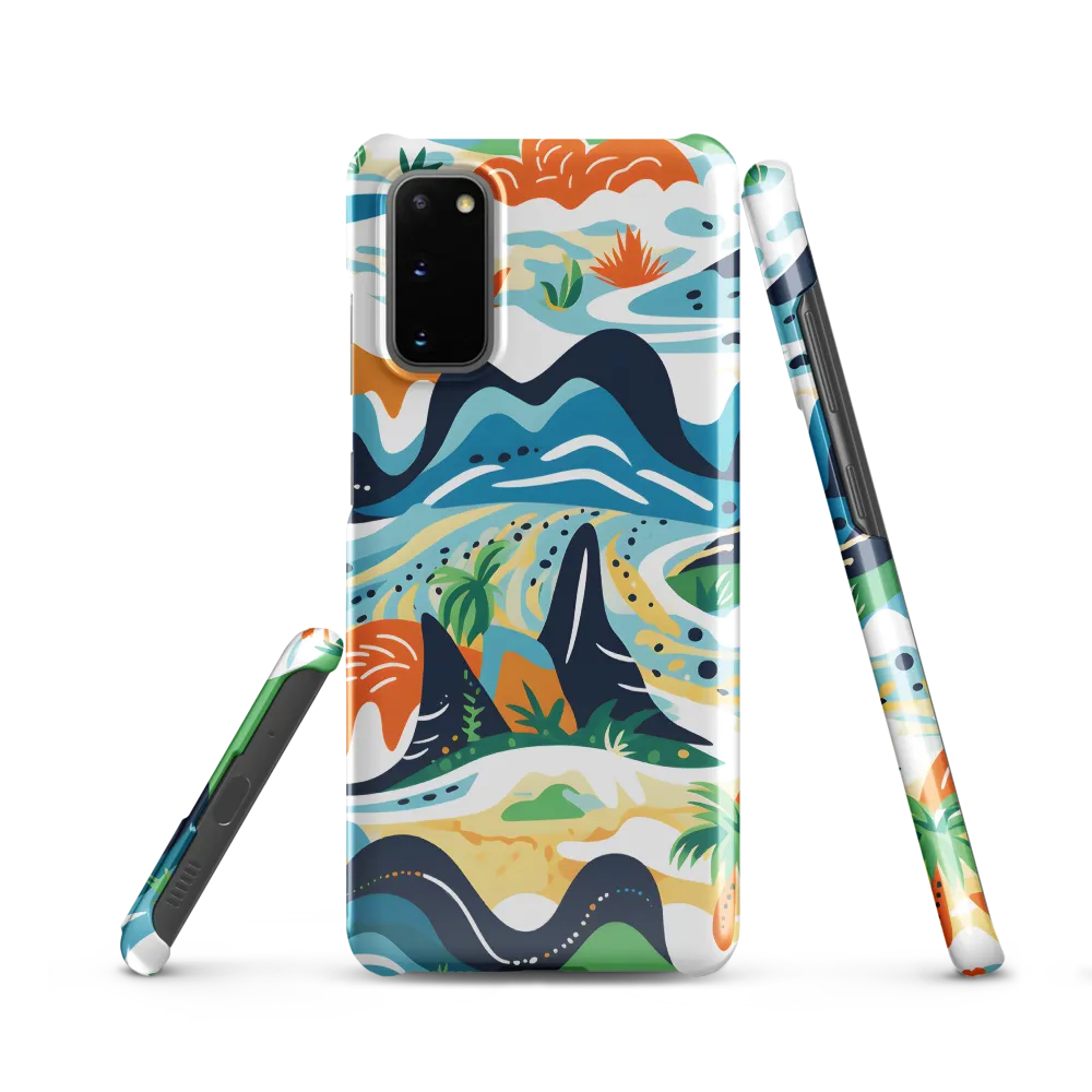 Abstract Tropical Landscape