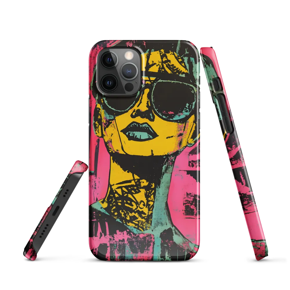 Confident Portrait in Neon Colors