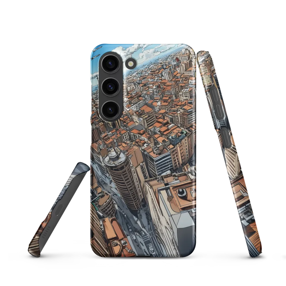 Aerial Symphony of Urban Life