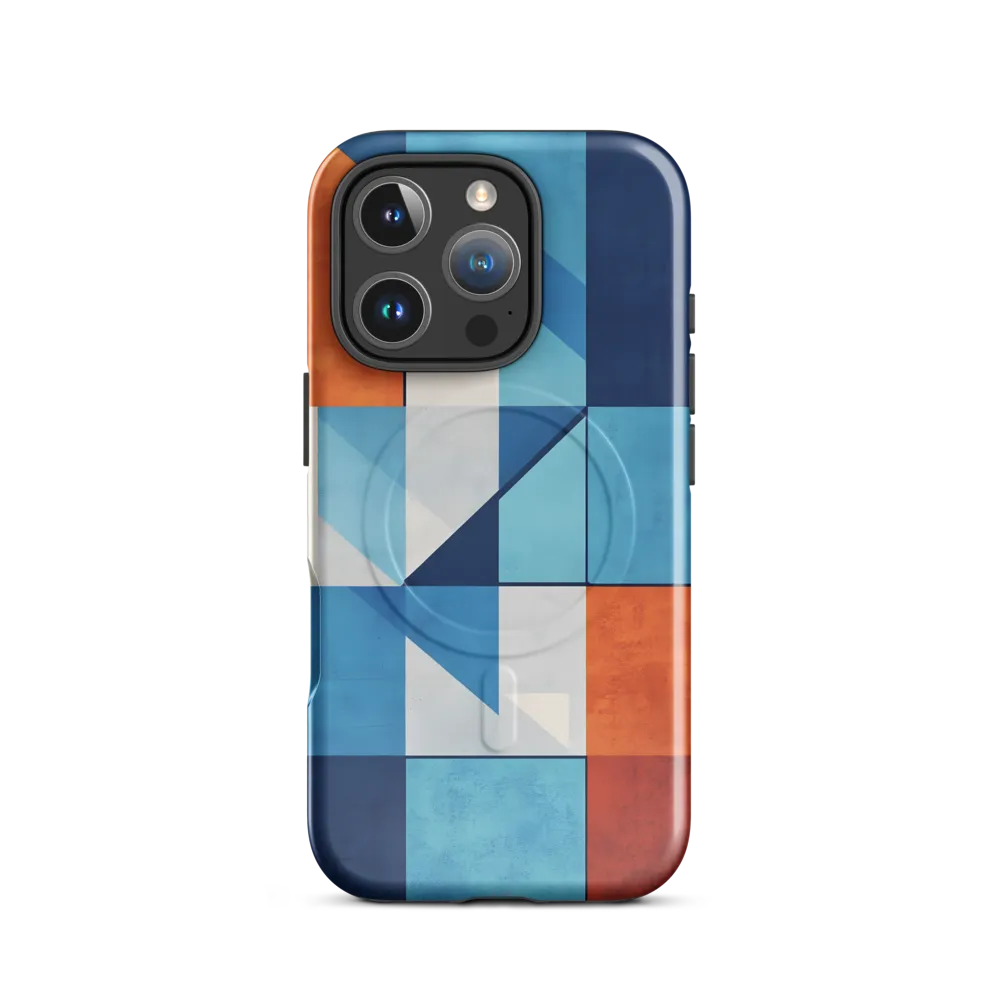 Geometric Harmony in Color | Phone Case |  16 Pro | MagSafe® Tough Case | Glossy
