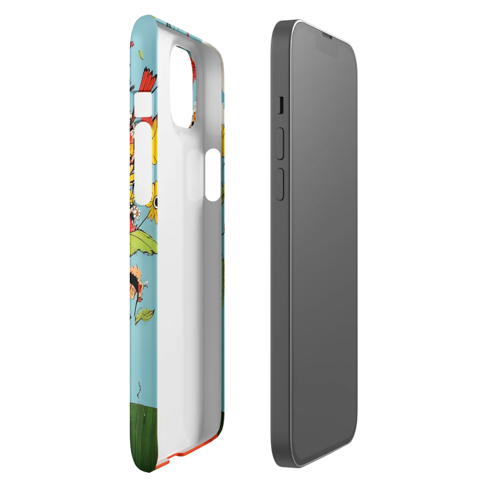 Whimsical Bloom | Phone Case |  14 Plus | Snap Case | Matte