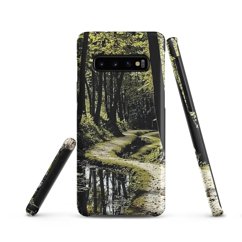 Whispers of the Forest Path | Phone Case |  S10 | Snap Case | Matte