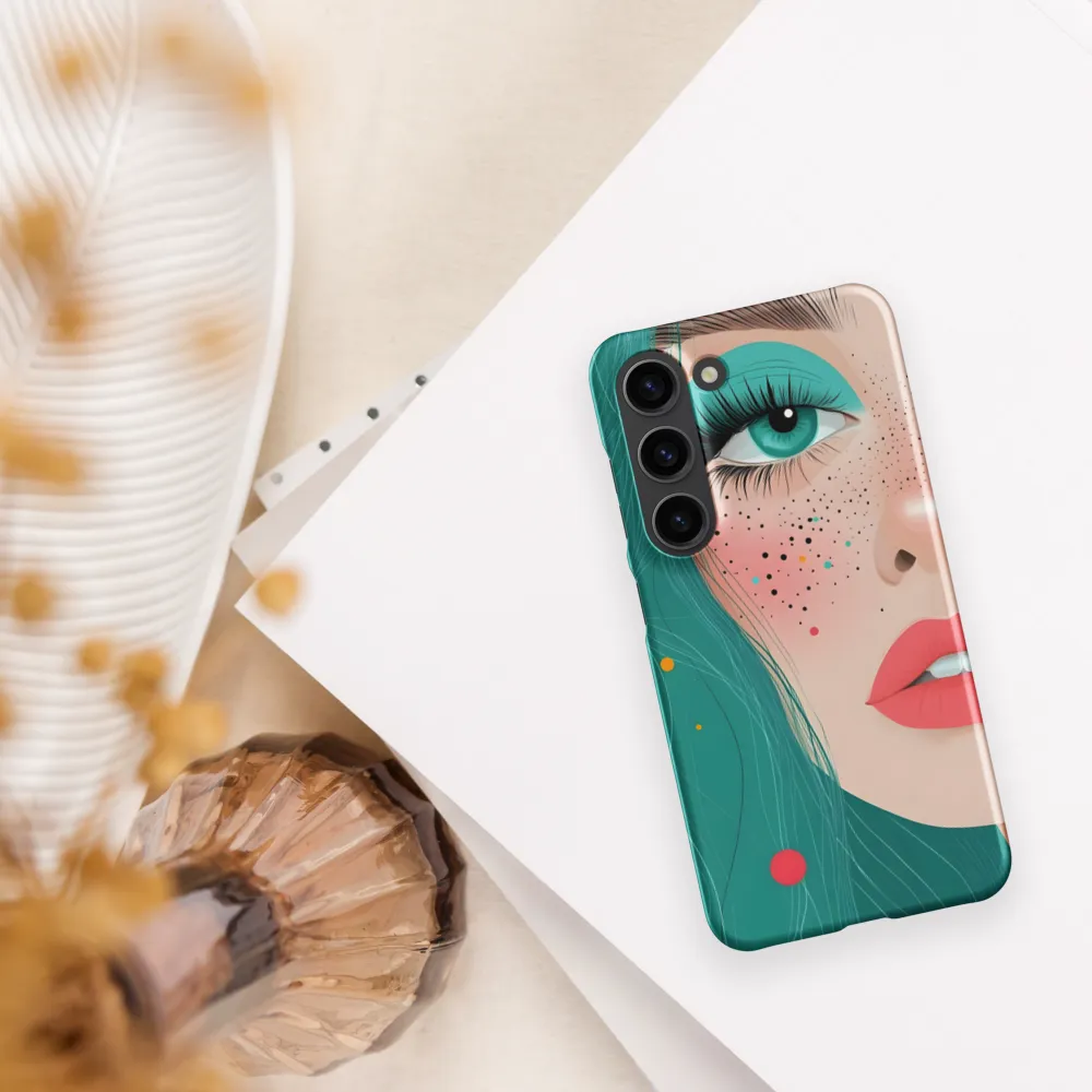 A Playful Portrait: Turquoise Temptation