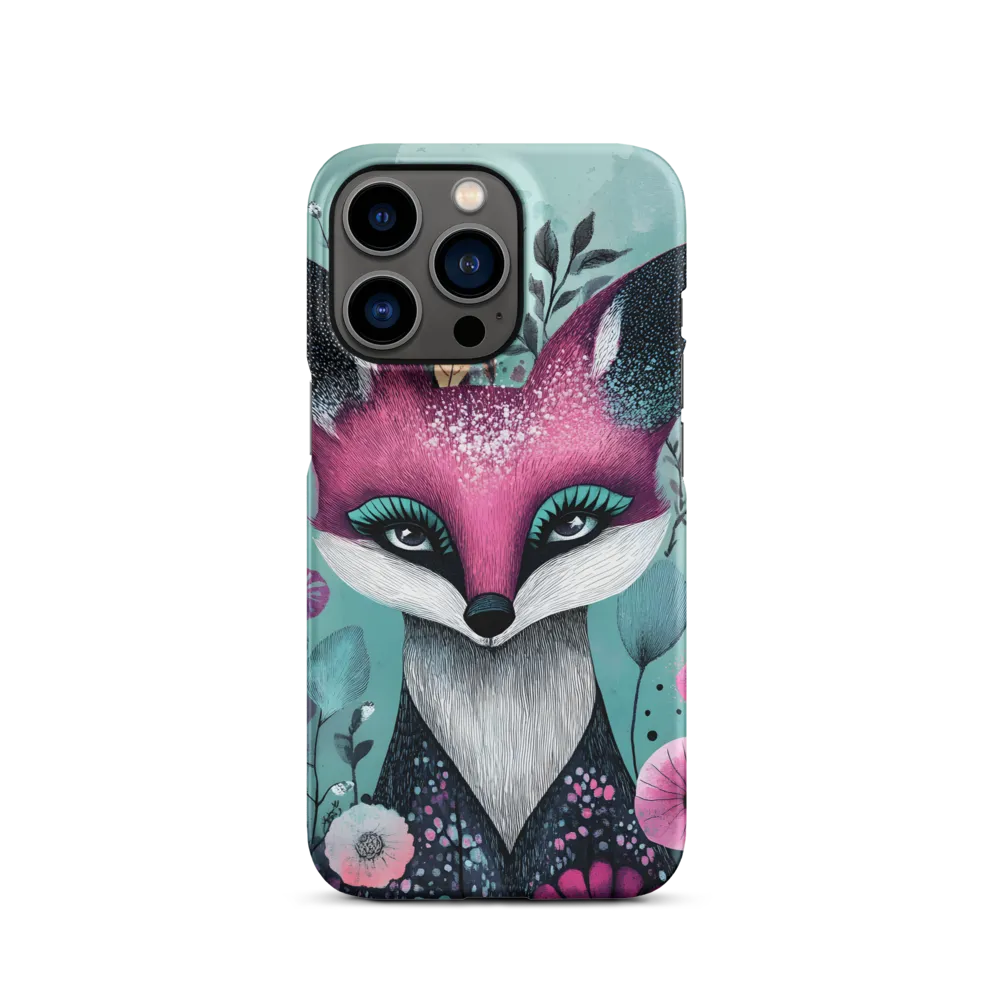 Whimsical Fox Among Blossoms | Phone Case |  13 Pro | Snap Case | Matte