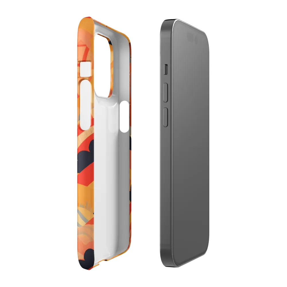Whispers of the Abstract Horizon | Phone Case |  14 Pro | Snap Case | Matte