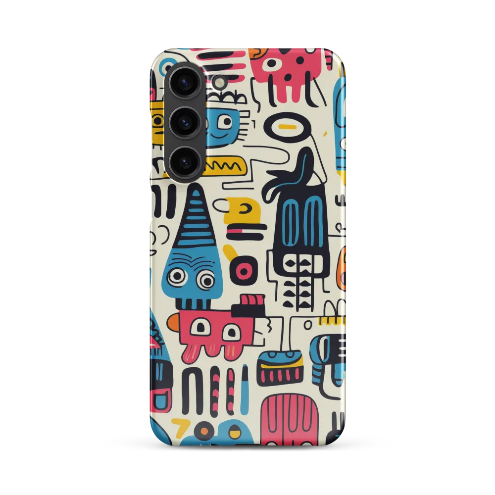 Vibrant Whimsy | Phone Case |  S23 Plus | Snap Case | Glossy