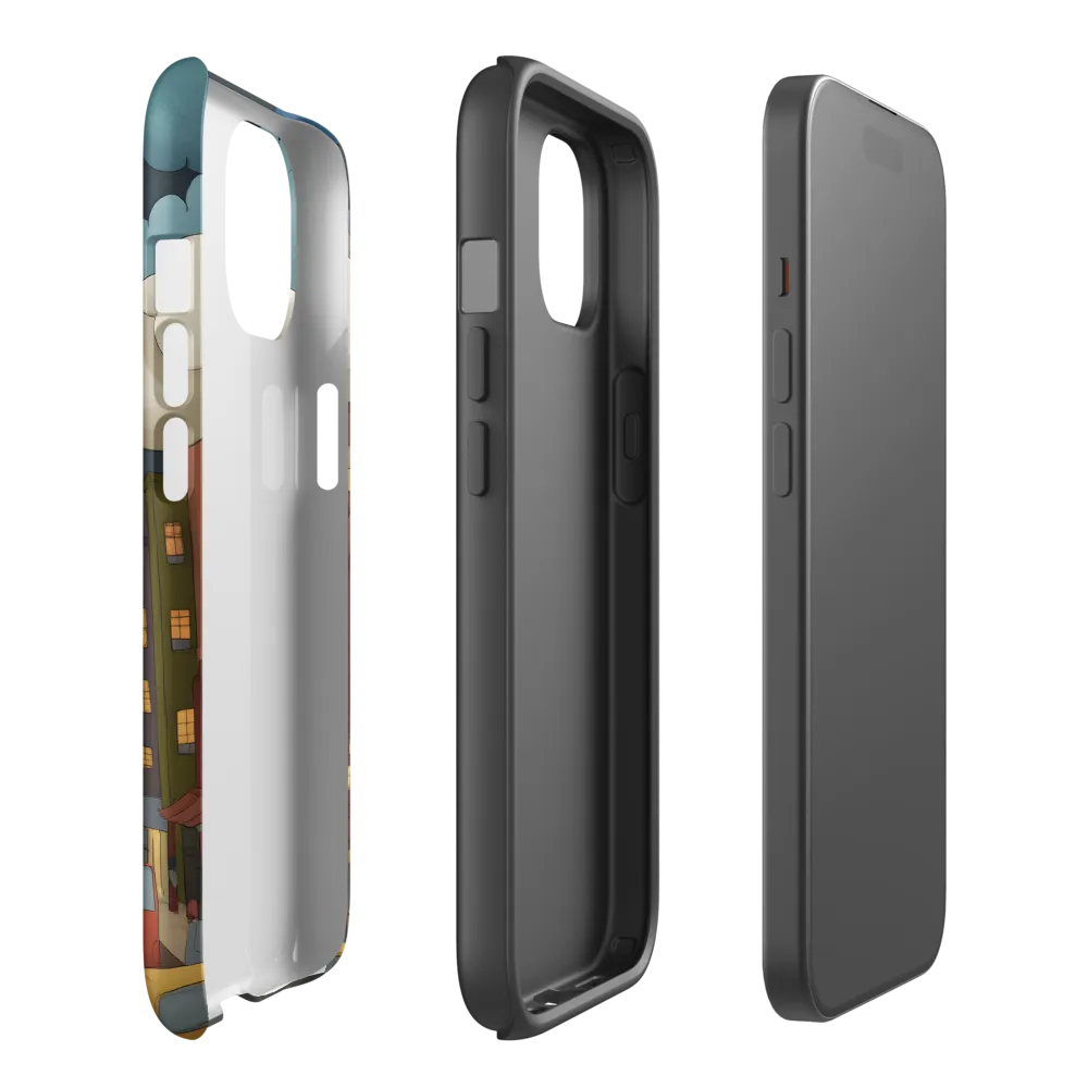 Urban Symphony: A City Awakens at Dusk | Phone Case |  15 | Tough Case | Matte