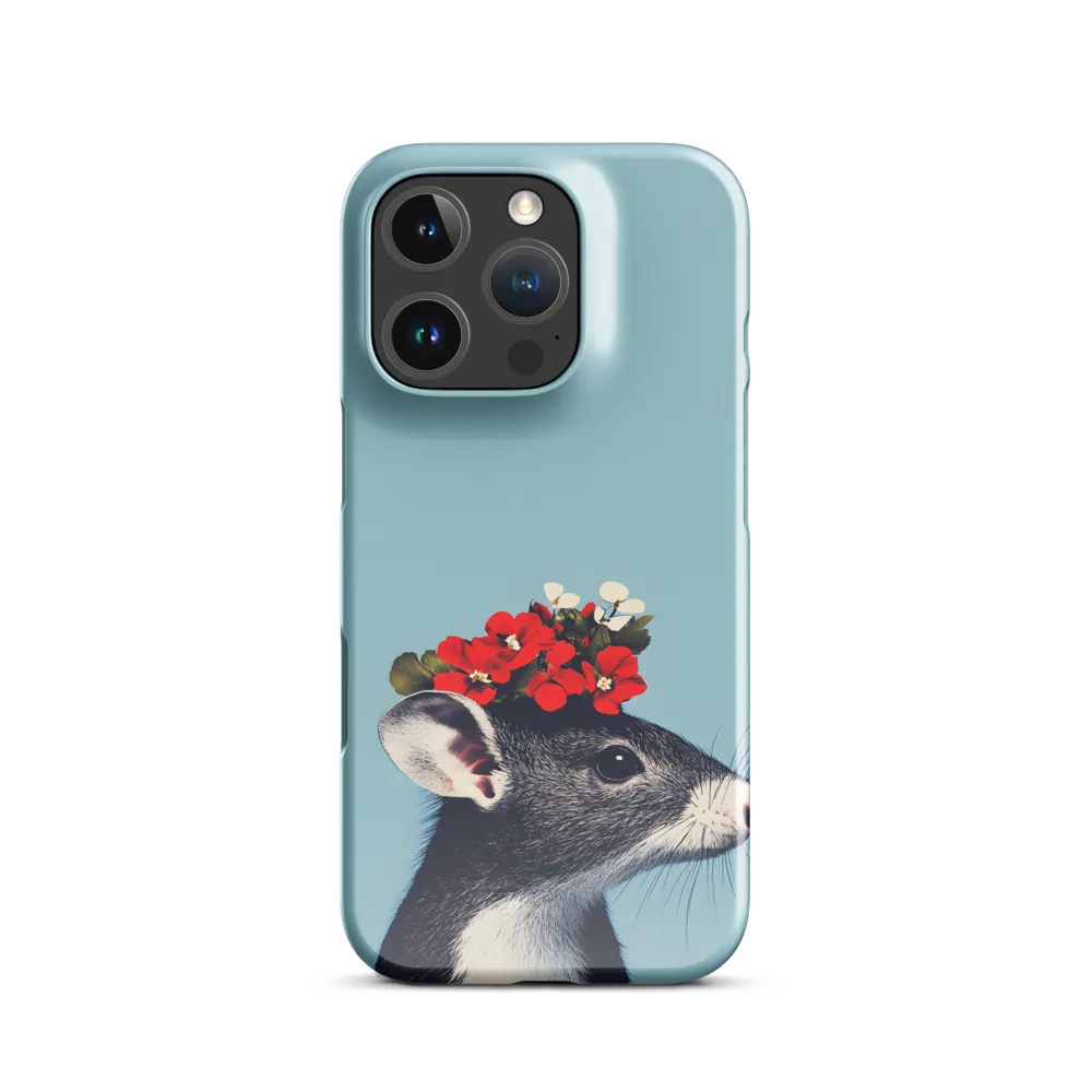 Whimsical Flora: A Mouse's Floral Crown