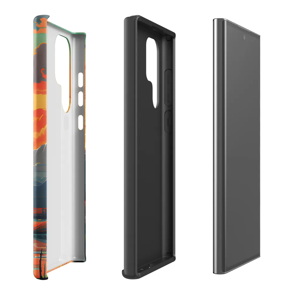 Serenity at Dusk | Phone Case |  S22 Ultra | Tough Case | Matte