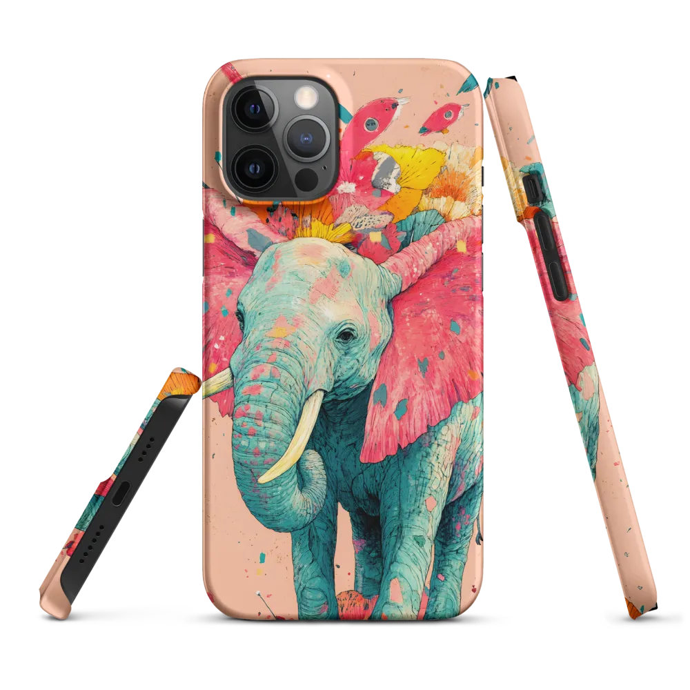 Whimsical Elegance: The Floral Elephant