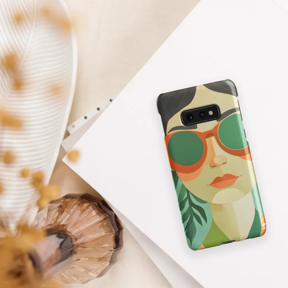 Bold Serenity: A Modern Portrait