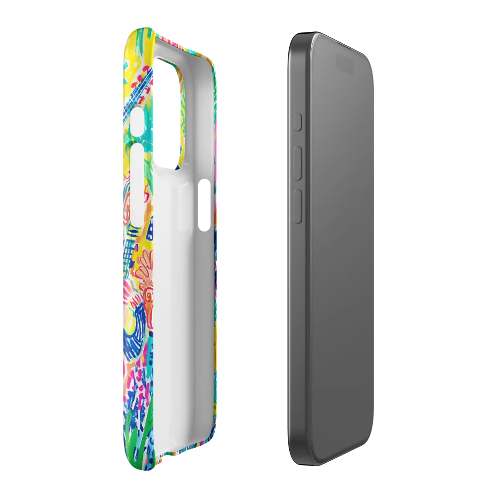 Joyful Duet: A Celebration of Music | Phone Case |  15 Pro | Snap Case | Glossy