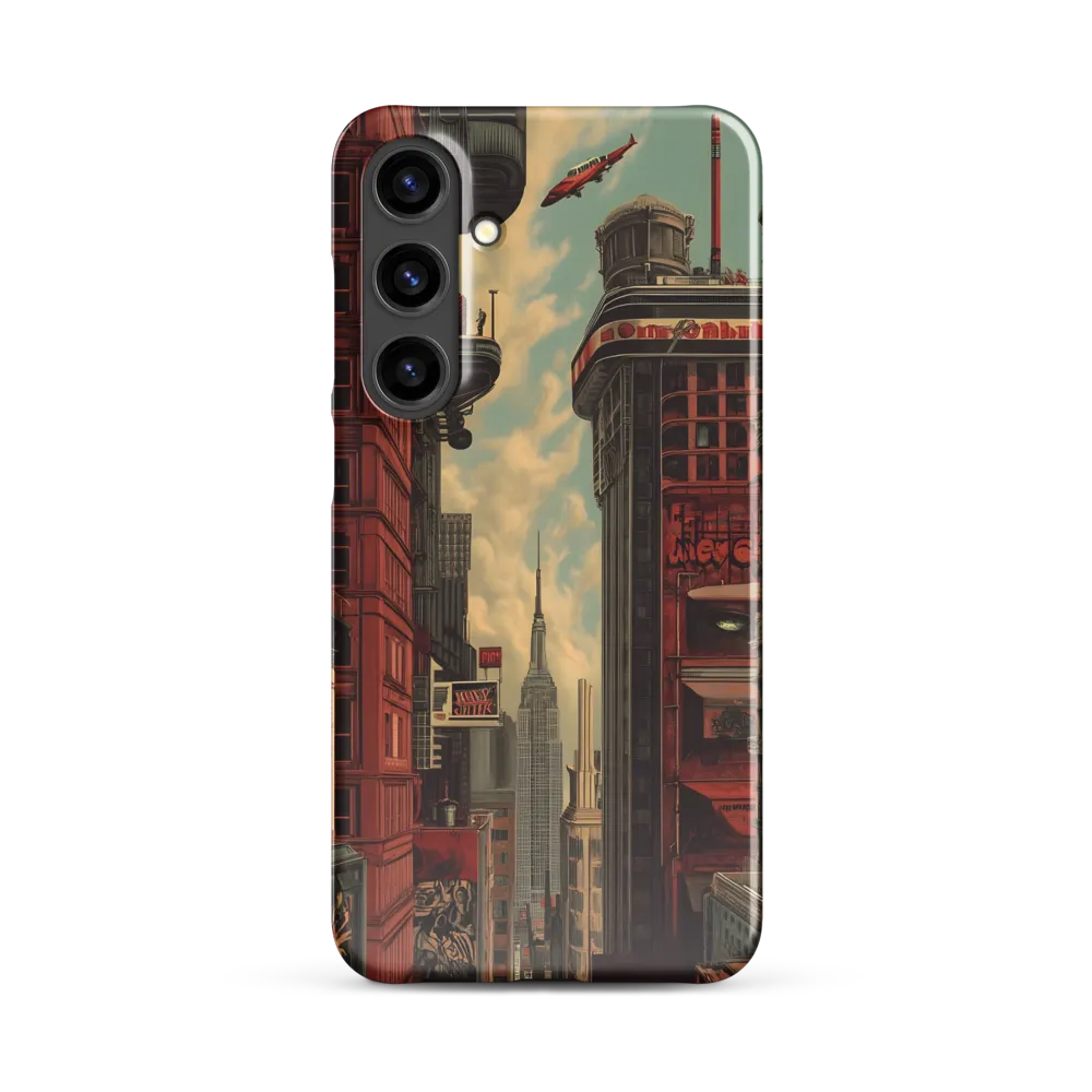 A Glimpse of Tomorrow: Urban Ambition | Phone Case |  S24 Plus | Snap Case | Glossy