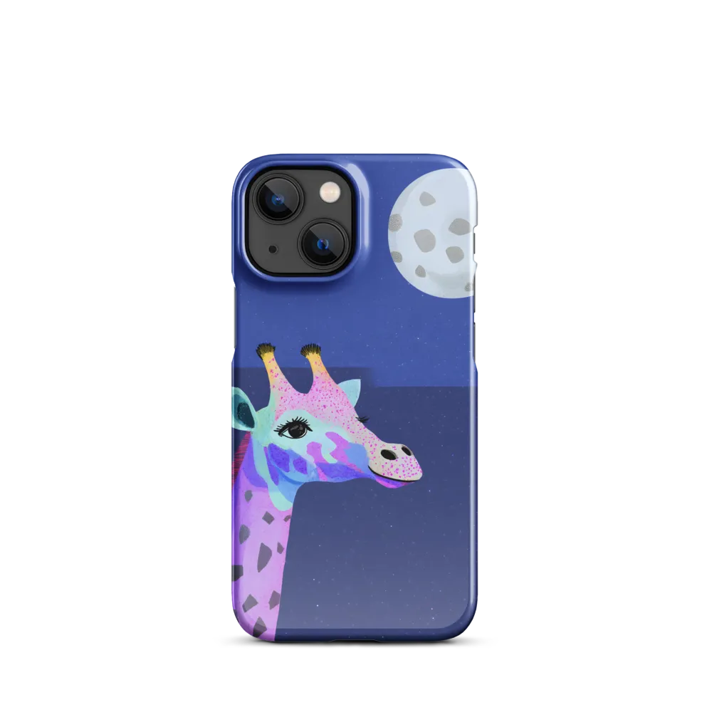 Whimsical Giraffe Under the Stars