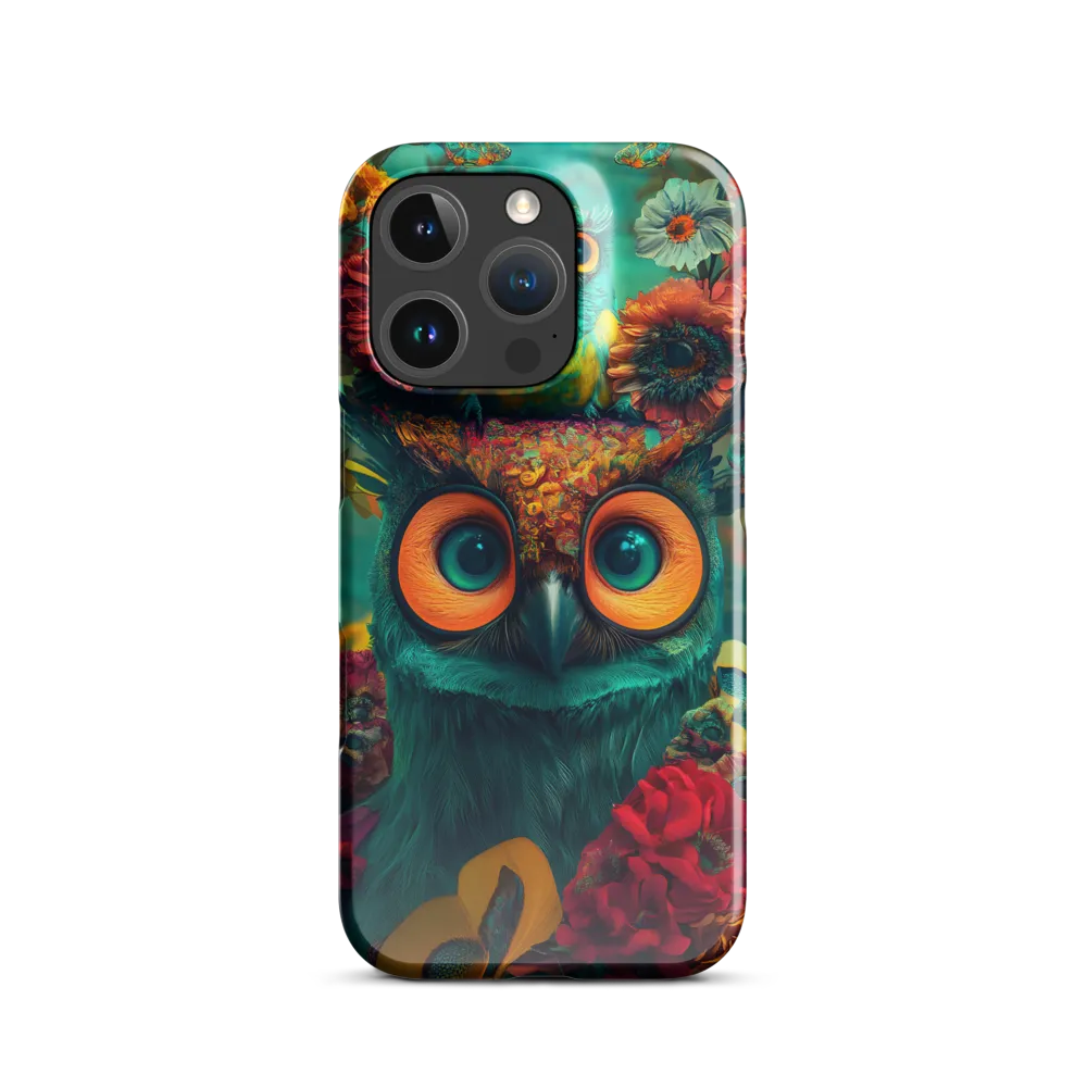 Majestic Harmony: The Floral Owl