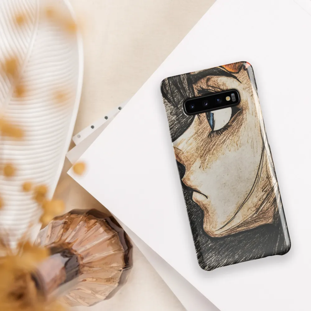 Reflections in Profile | Phone Case |  S10 Plus | Snap Case | Glossy