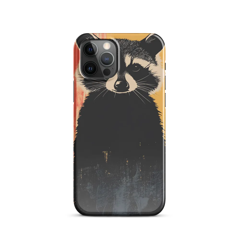 Whimsical Raccoon Portrait