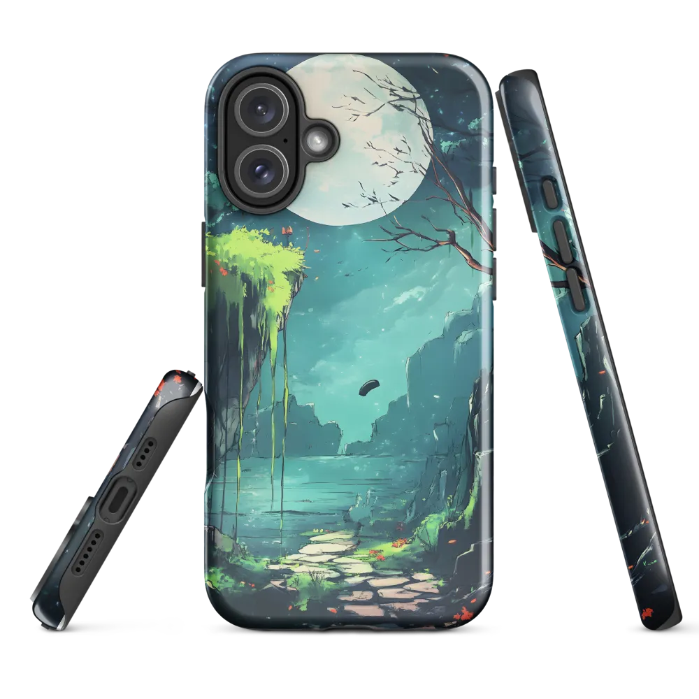 Moonlit Serenity: A Fantastical Landscape