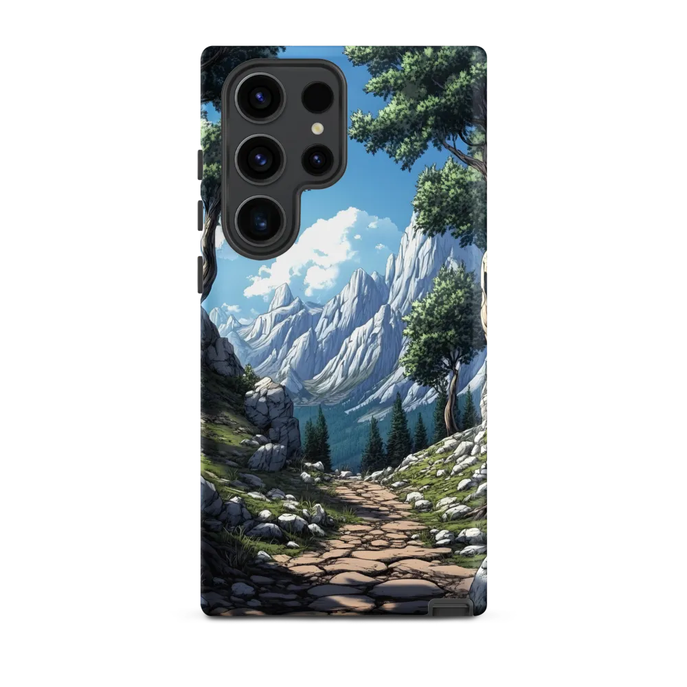 Journey Through Tranquility | Phone Case |  S23 Ultra | Tough Case | Matte