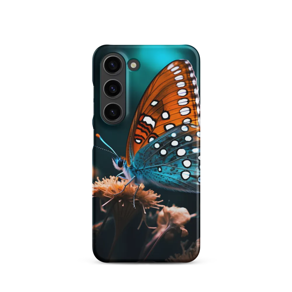 Whispers of Color: The Butterfly's Embrace